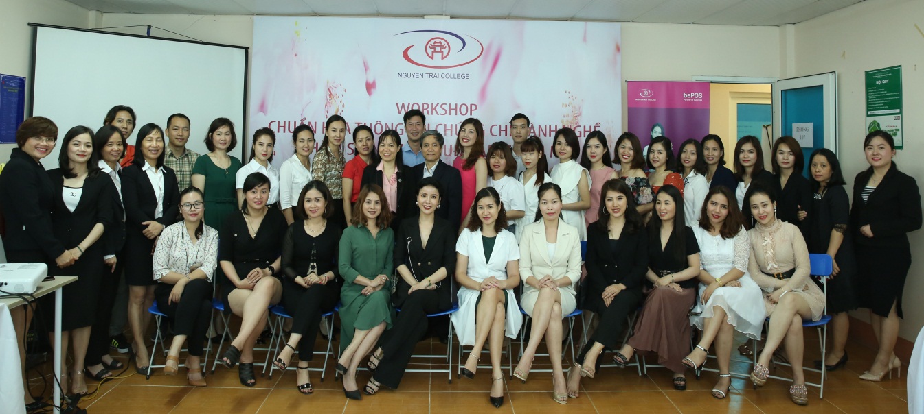 Workshop chuẩn hóa thông tin chứng chỉ hành nghề chăm sóc da và phun xăm thẩm mỹ